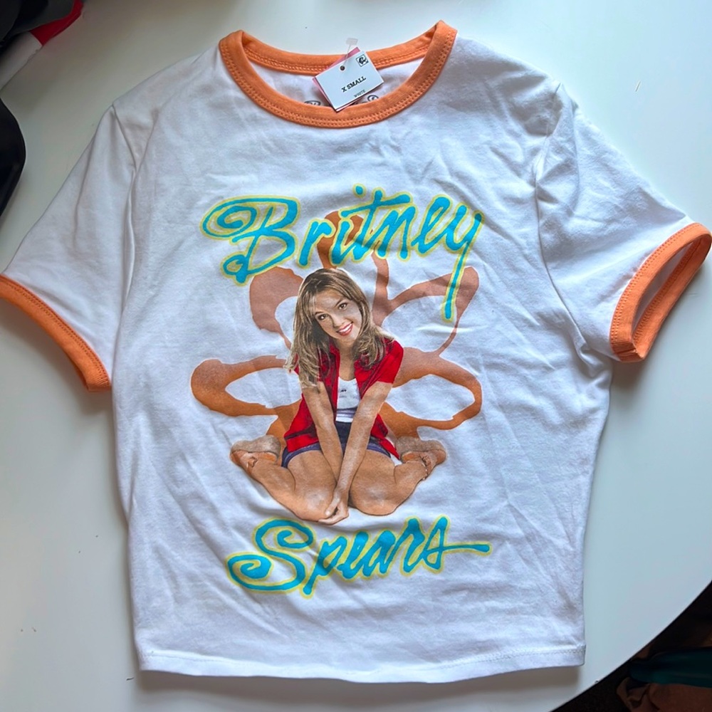 Y2K Britney Spears Crop Top